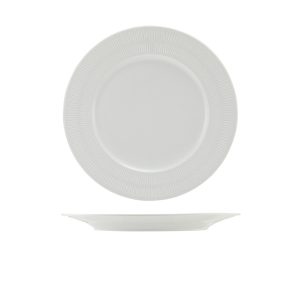 Incise Porcelain Solara Winged Plate 25.5cm