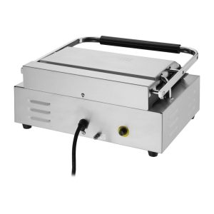 Power: 2.2kW. Large. Ribbed upper & lower plates
