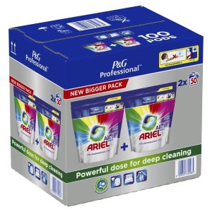 Colour. 100 Washes. 2x 50 Pods