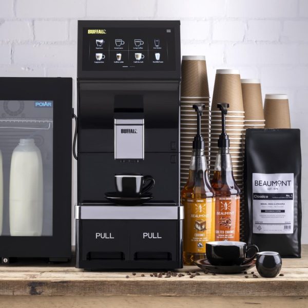 1.3kW. 10" display. 16 drinks options
