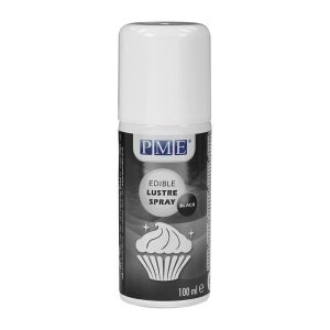 PME Edible Lustre Spray 100ml - Black