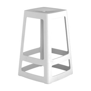 Origin Base Mid Stool Light Grey 430x430x560mm (Pack of 2)