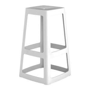 Origin Base High Stool Light Grey 450x450x750mm (Pack of 2)