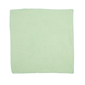 Rubbermaid Economy Microfibre Cloth Green 400x400mm (24 pack)
