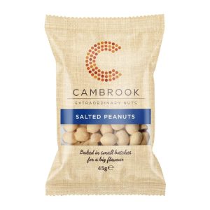 Cambrook Baked Salted Peanuts Snack Pack 45g (24 pack)