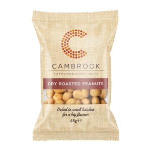Cambrook Dry Roasted Peanuts Snack Pack 45g (24 Pack)
