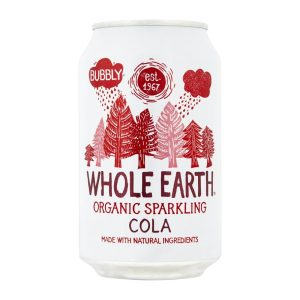 Whole Earth Organic Sparkling Cola Drink 330ml (24 pack)