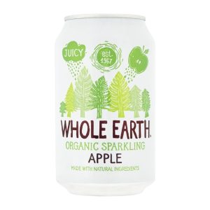 Whole Earth Organic Sparkling Apple Drink 330ml (24 pack)