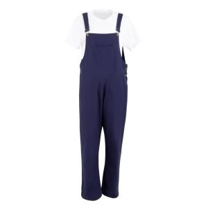 Southside Bib & Brace Cotton Canvas Dungarees Navy M