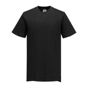 Portwest Cotton Mesh Air Chef T-Shirt Black XXL