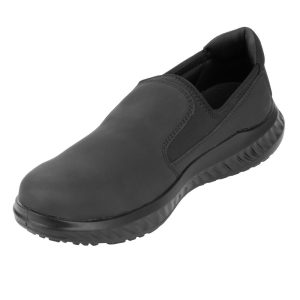 Slipbuster Steel Toe Slip On Shoes Black Size 44
