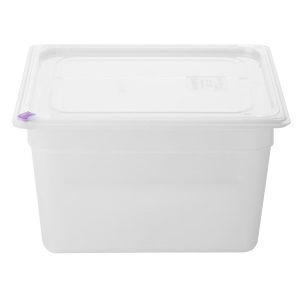 Hygiplas Click PP GN Container 1/2 with Lid & 7 Colour Clips 200mm 11.7Ltr (Set 4)