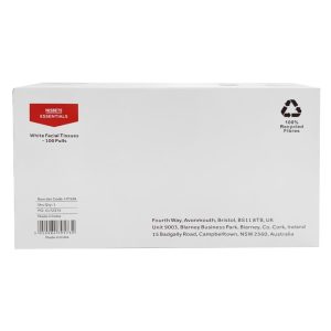 Nisbets Essentials White Hand Towels 1ply - 100 Sheets (36 Pack)