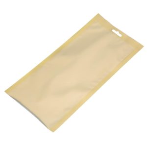 Vogue Gold Flat Vacuum Pouches 150x350mm (100 Pack)