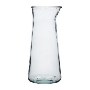 Olympia Recycled Glass Conical Carafes 1Ltr (6 Pack)