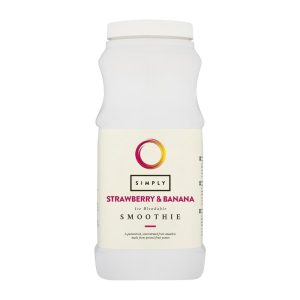 Simply Strawberry & Banana Smoothie 1Ltr